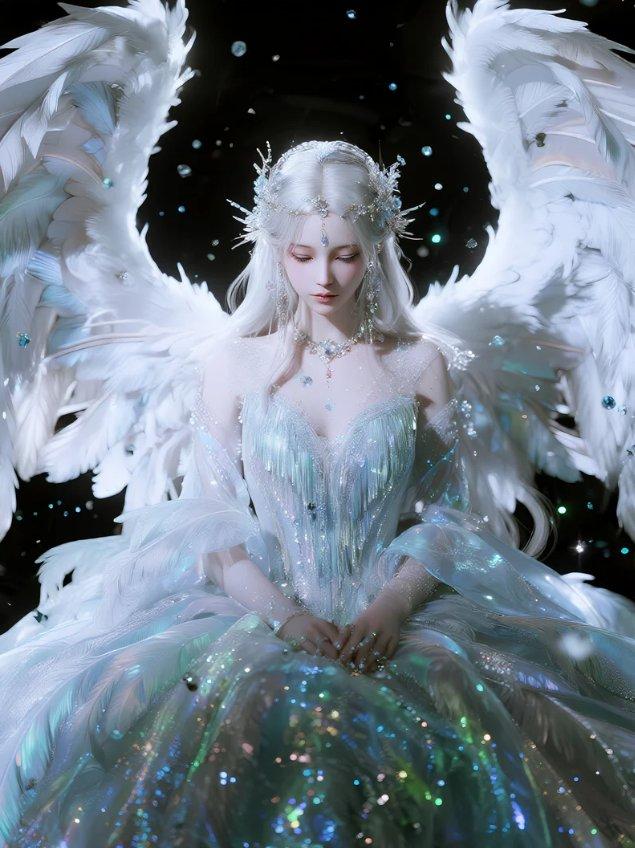 Angelic Wings Transformation – Seedance 2.0 AI generated video example