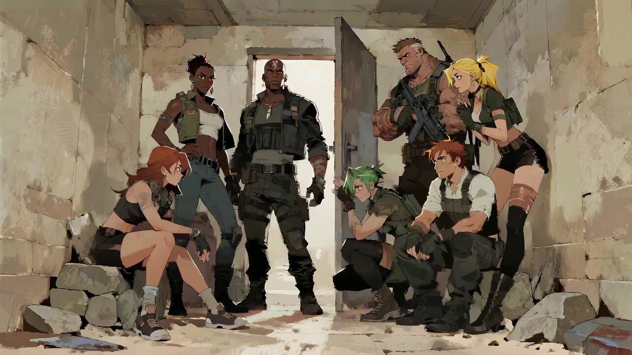 Tactical Team Briefing – Seedance 2.0 AI generated video example