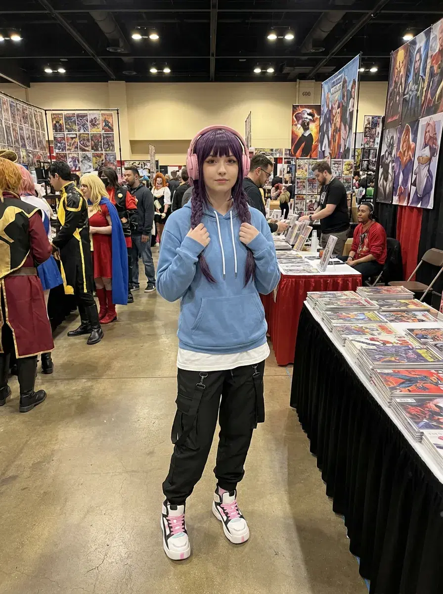 Anime to Real Coser - Output