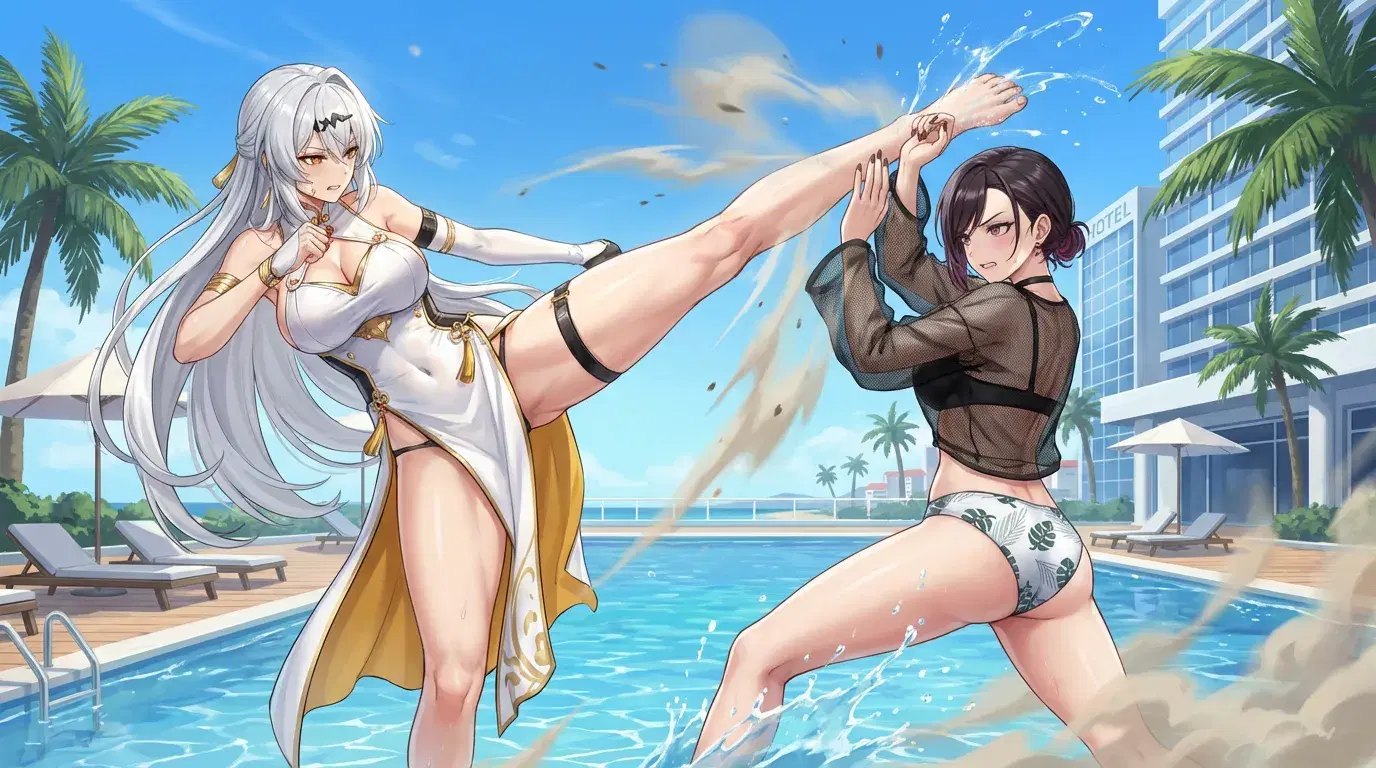 Hand Drawing Controls Multi-Character Poses - Output